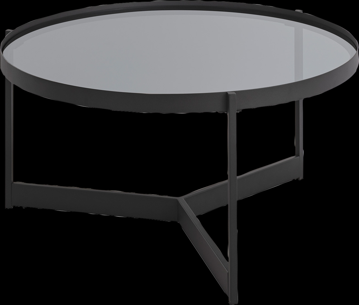 Oarman Black Cocktail Table - Thumbnail - Image 1