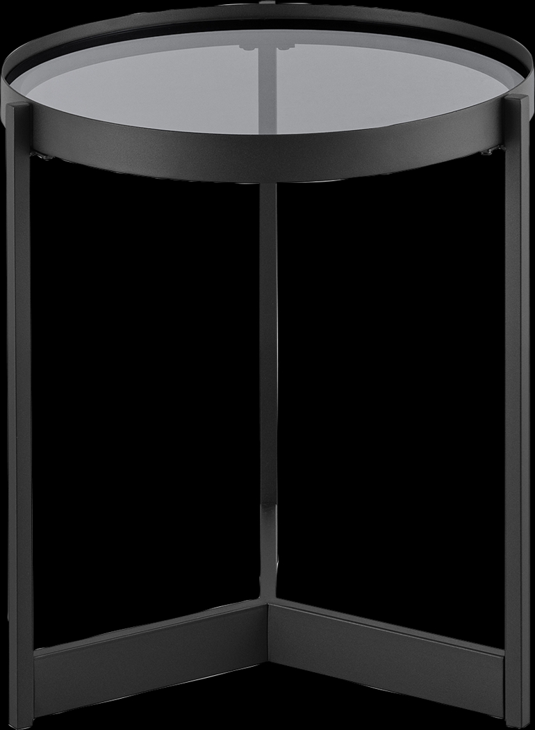 Oarman Black End Table - Thumbnail - Image 2