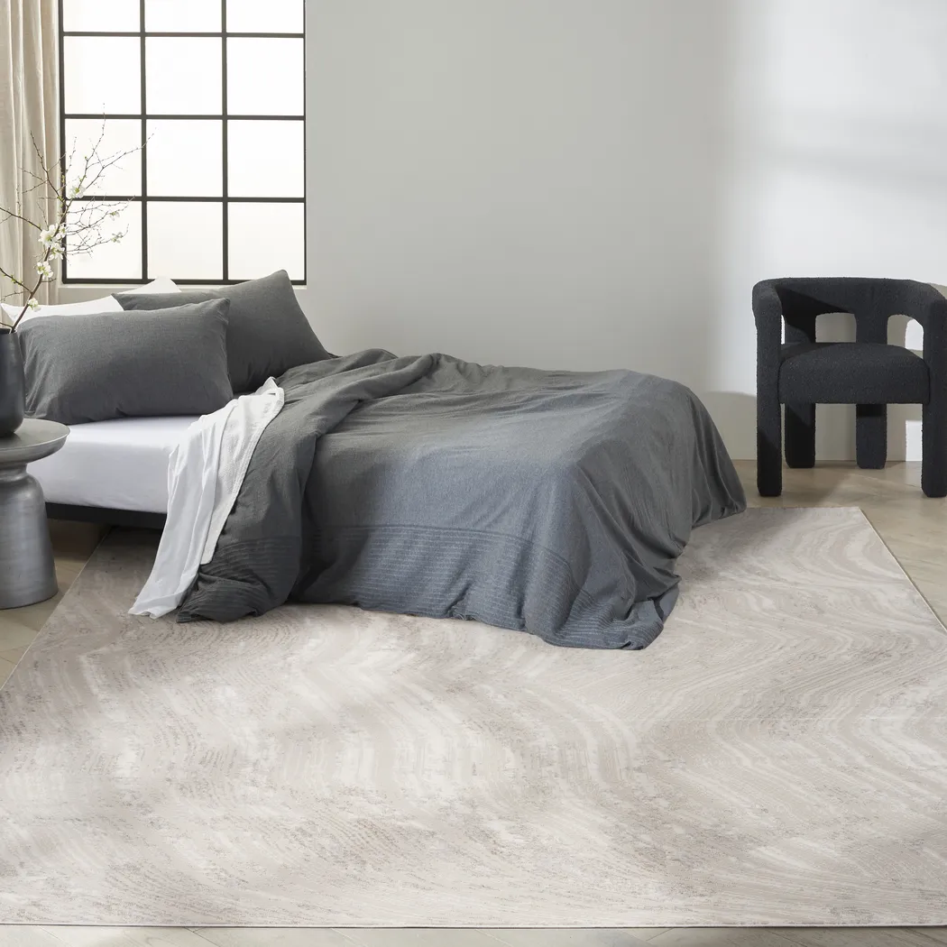 Oatley Gray 3'11 x 5'11 Rug - Thumbnail - Image 6