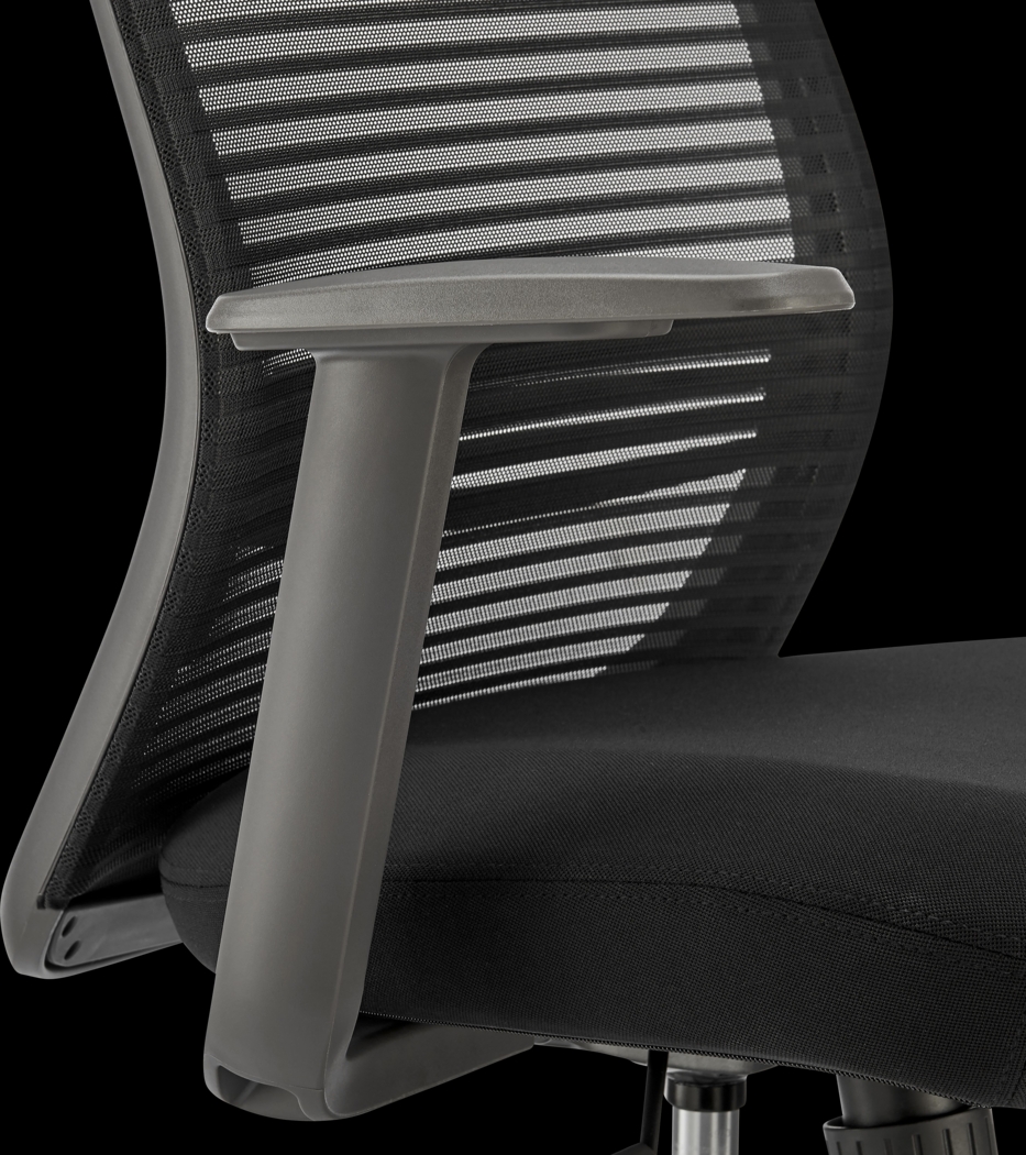 Oatman Black Office Chair - Thumbnail - Image 9