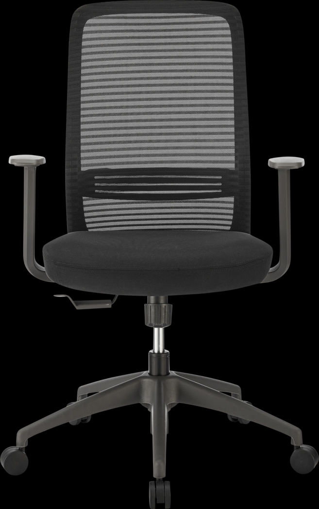 Oatman Black Office Chair - Thumbnail - Image 1