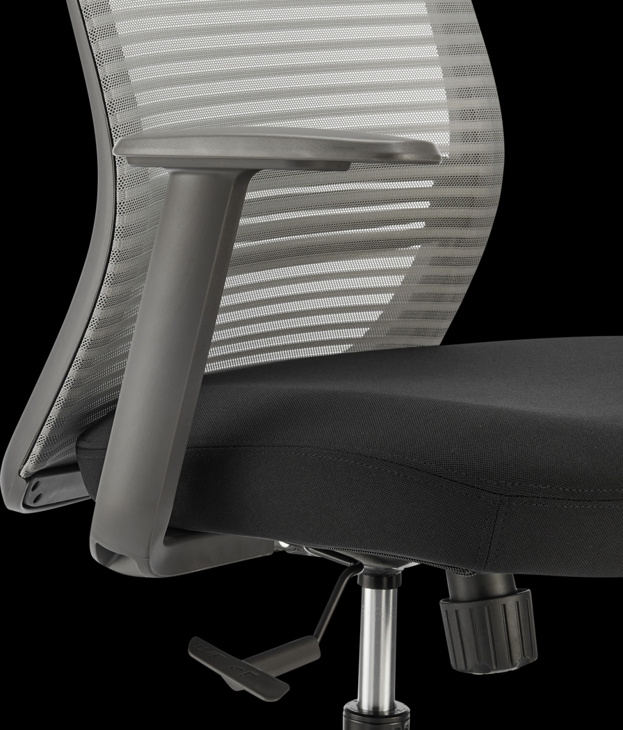 Oatman Gray Office Chair - Thumbnail - Image 7
