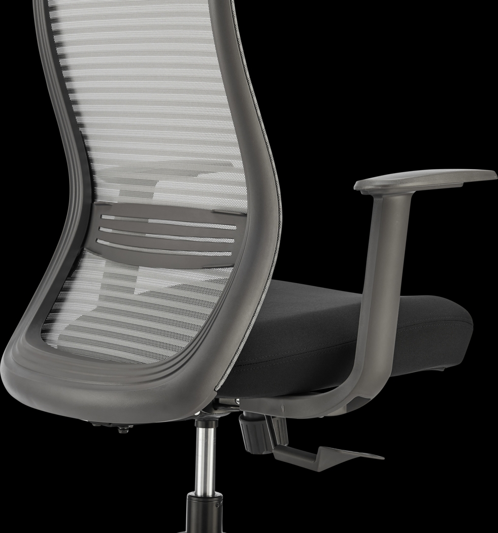 Oatman Gray Office Chair - Thumbnail - Image 9
