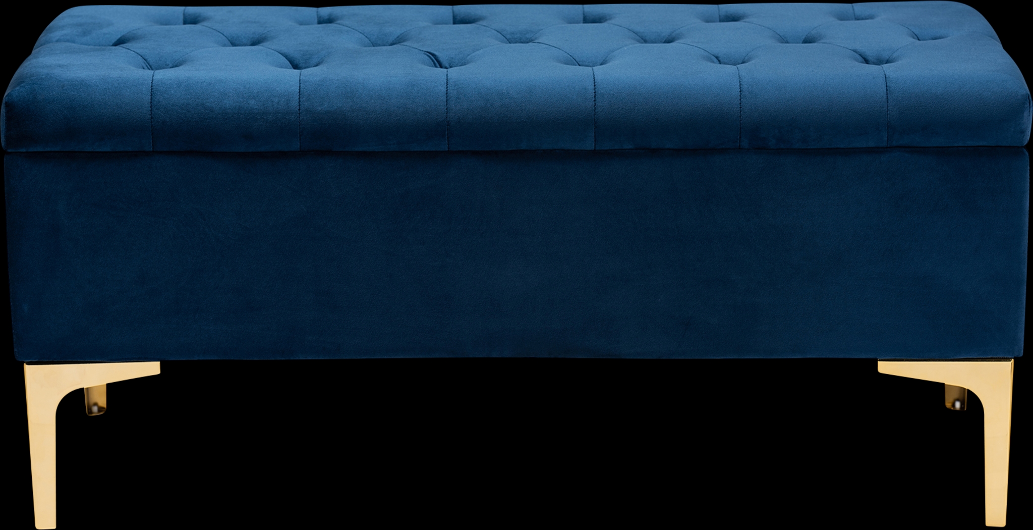 Oatmill Blue Ottoman - Thumbnail - Image 3