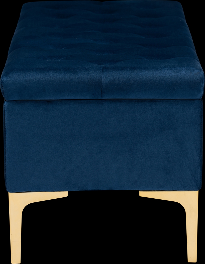 Oatmill Blue Ottoman - Thumbnail - Image 4