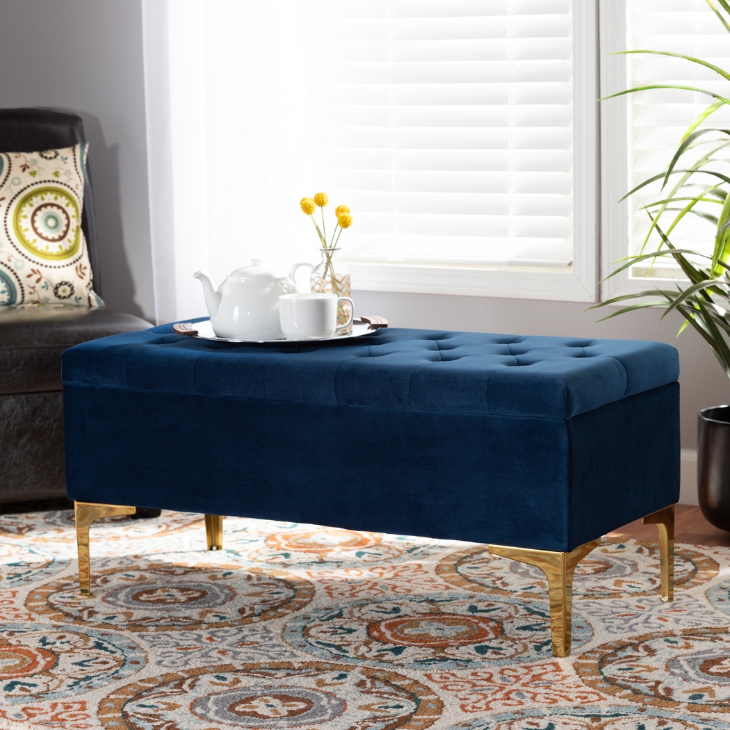 Oatmill Blue Ottoman - Thumbnail - Image 8