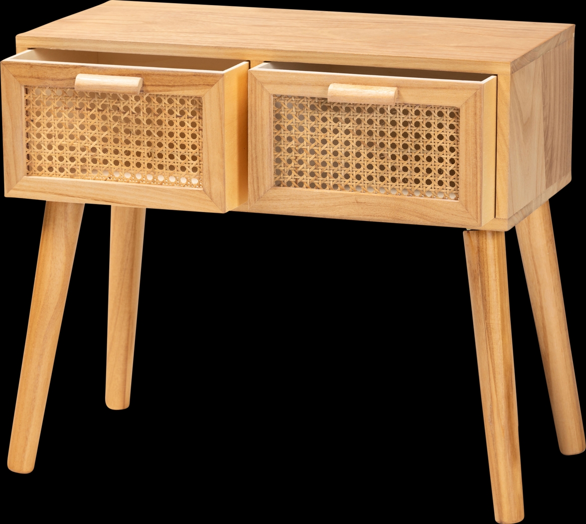 Oatwind Brown Console Table - Thumbnail - Image 4