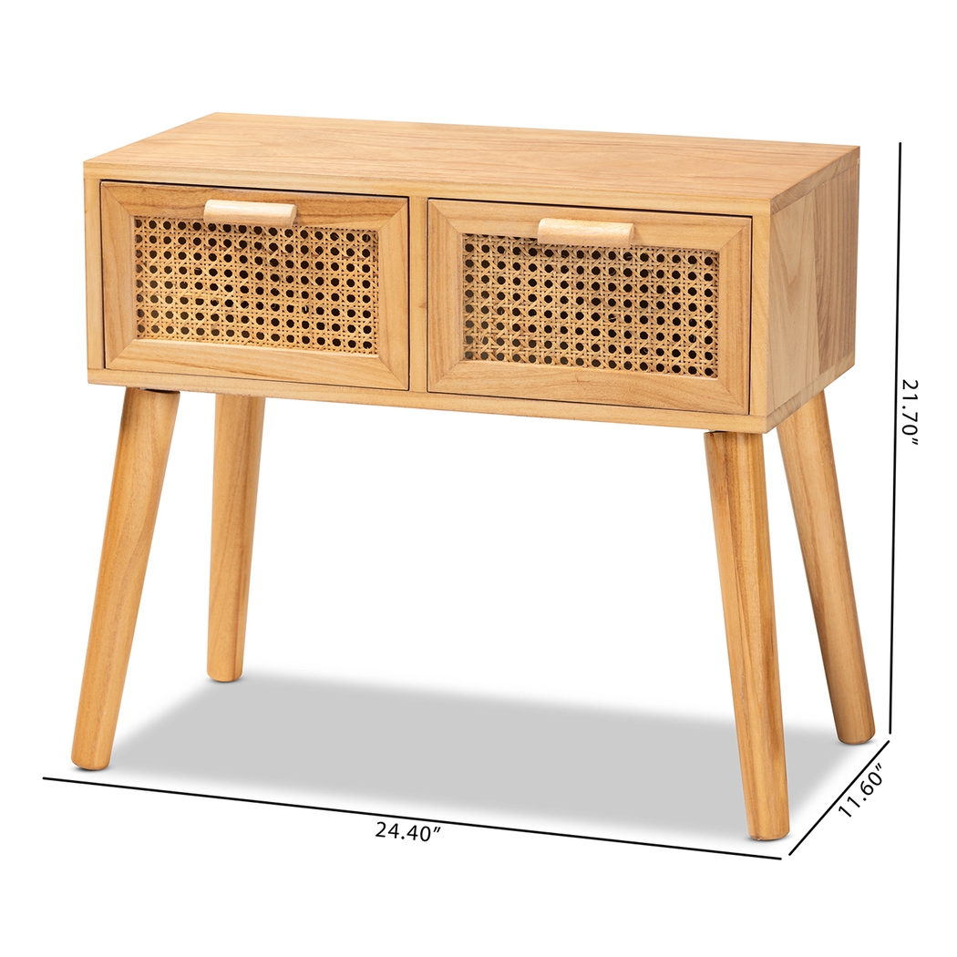 Oatwind Brown Console Table - Thumbnail - Image 10