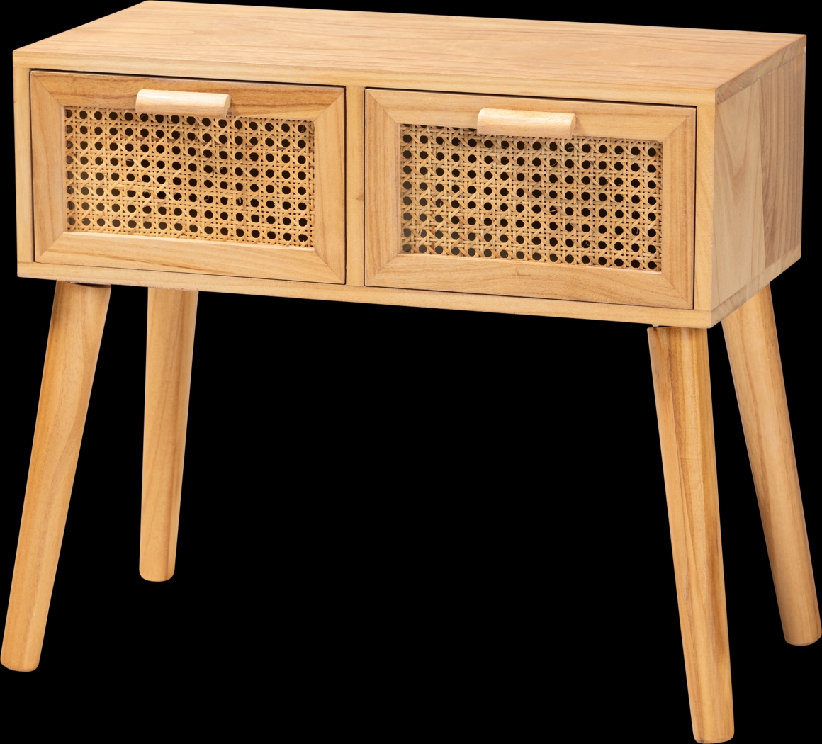 Oatwind Brown Console Table - Thumbnail - Image 1