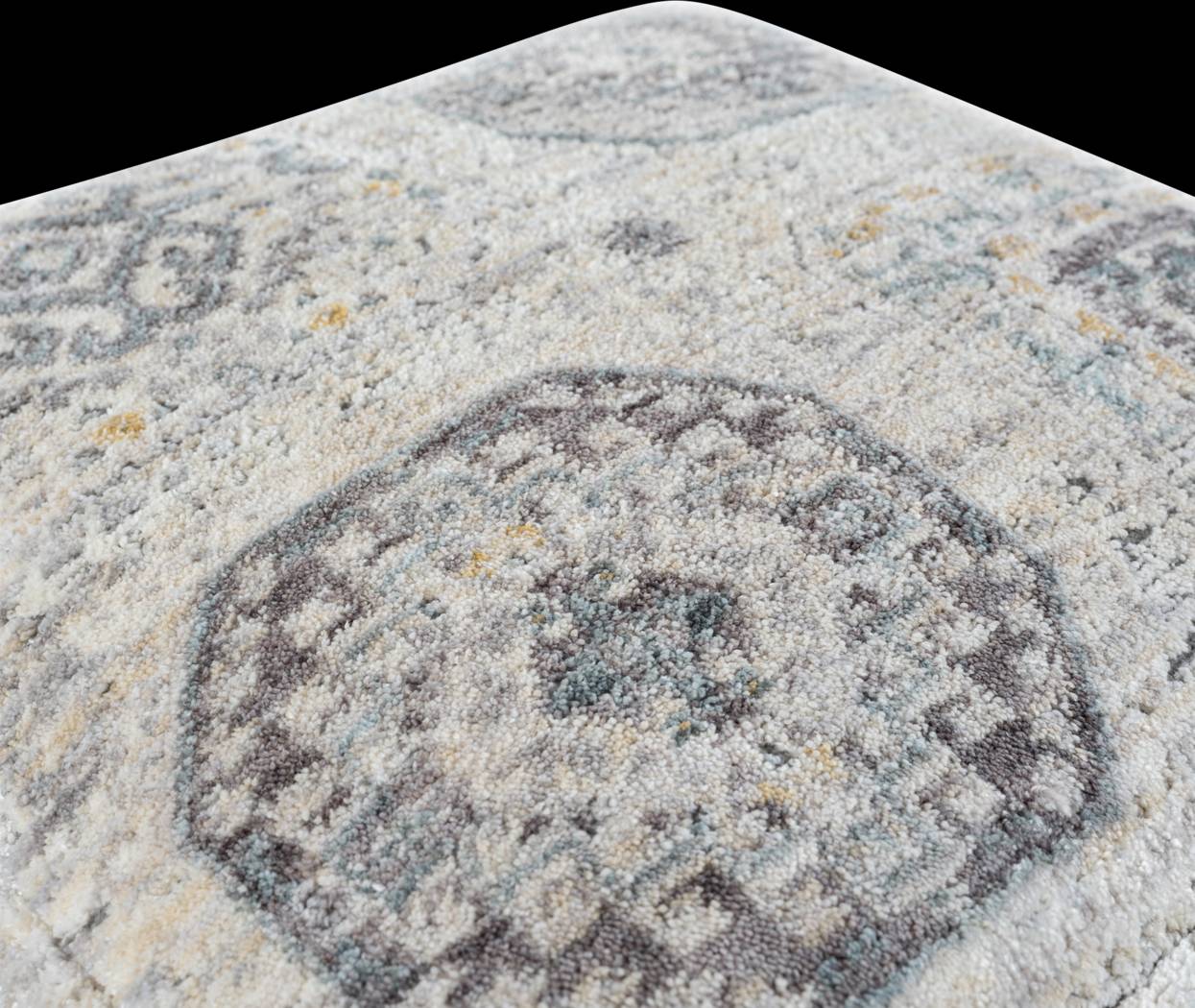 Obasie Light Gray Pouf - Thumbnail - Image 10