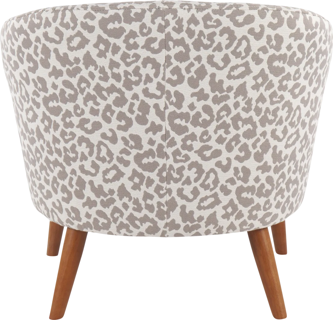 Obax Beige Accent Chair - Thumbnail - Image 4