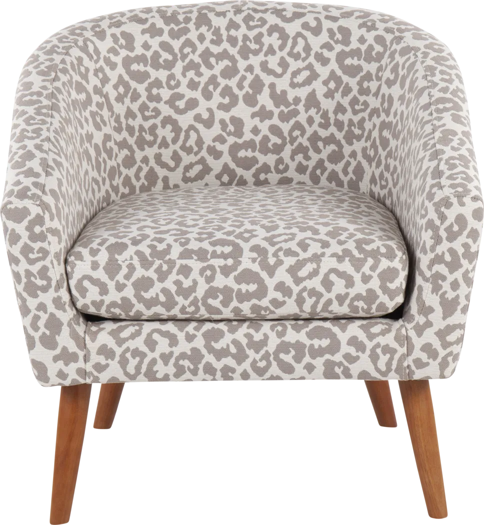 Obax Beige Accent Chair - Thumbnail - Image 5