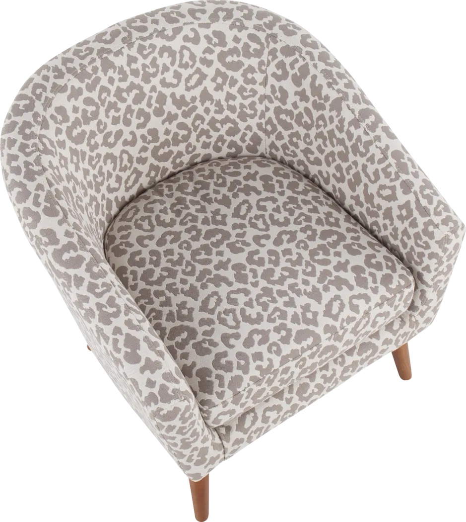 Obax Beige Accent Chair - Thumbnail - Image 6