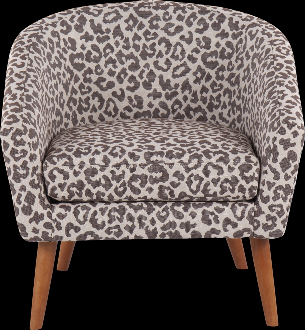 Obax Brown Accent Chair - Thumbnail - Image 5