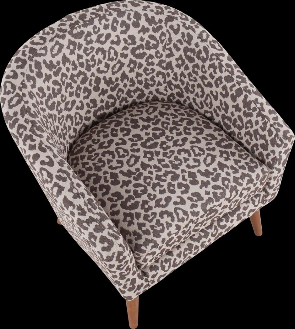 Obax Brown Accent Chair - Thumbnail - Image 6