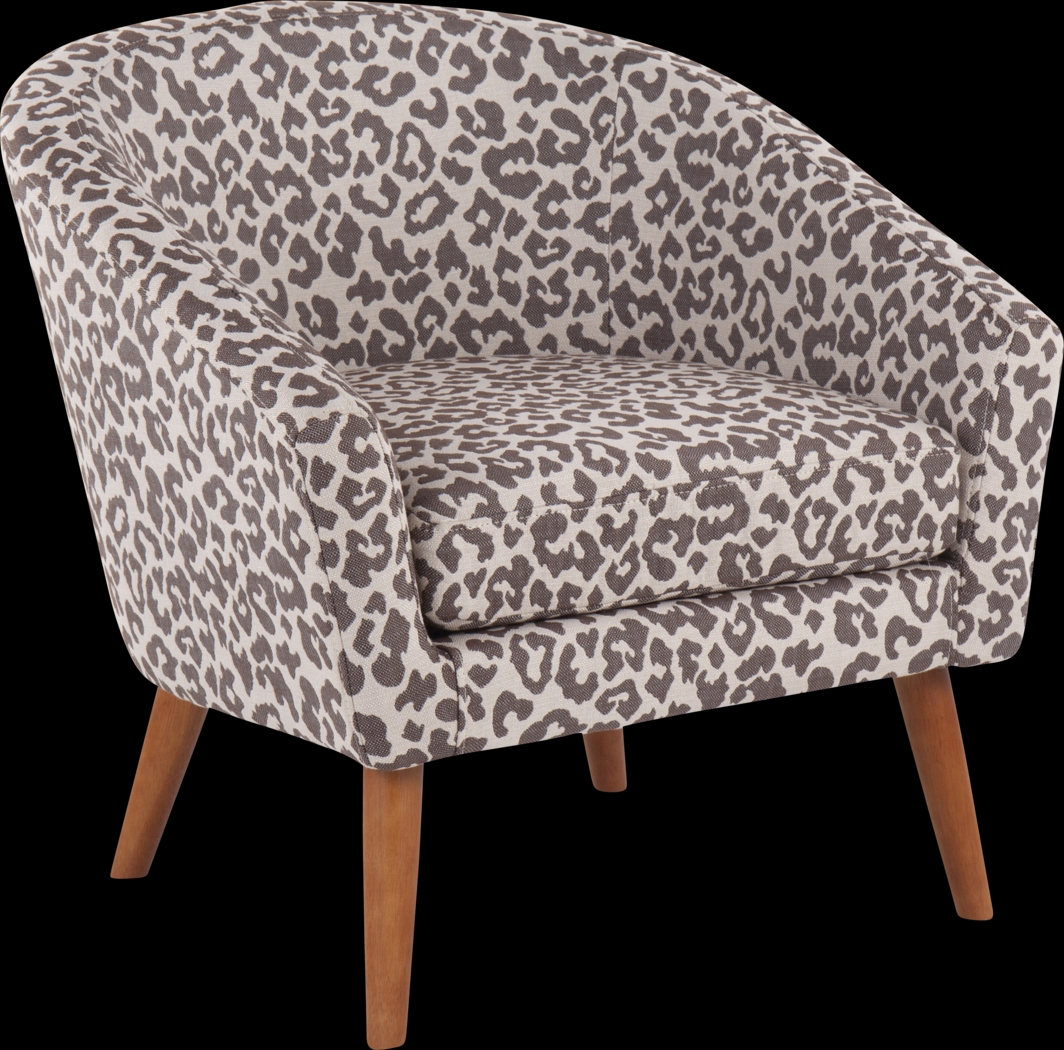 Obax Brown Accent Chair - Thumbnail - Image 1