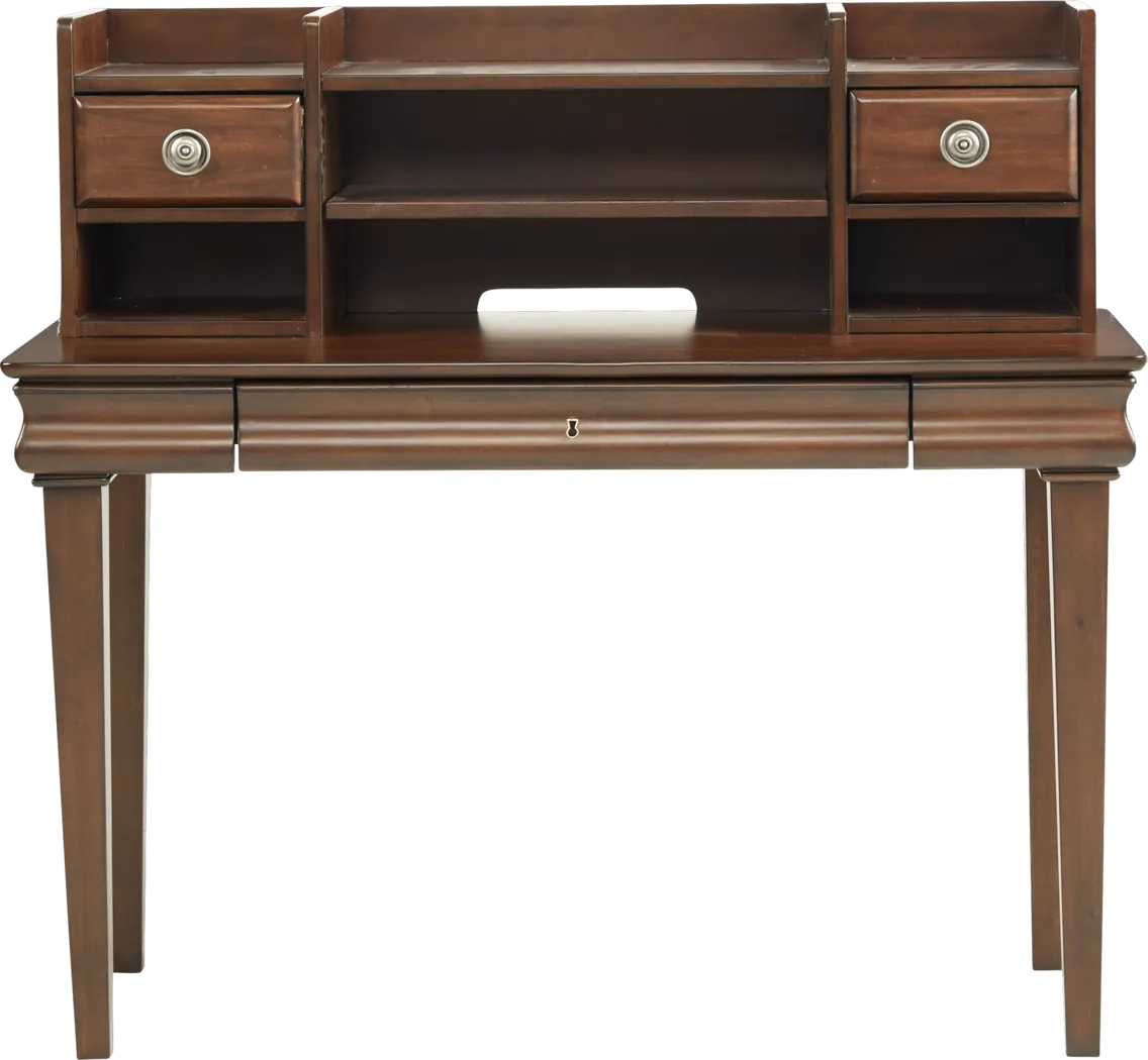 Kids Oberon Cherry Desk & Hutch - Thumbnail - Image 1