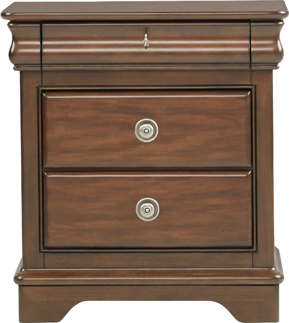 Kids Oberon Cherry Nightstand - Thumbnail - Image 1