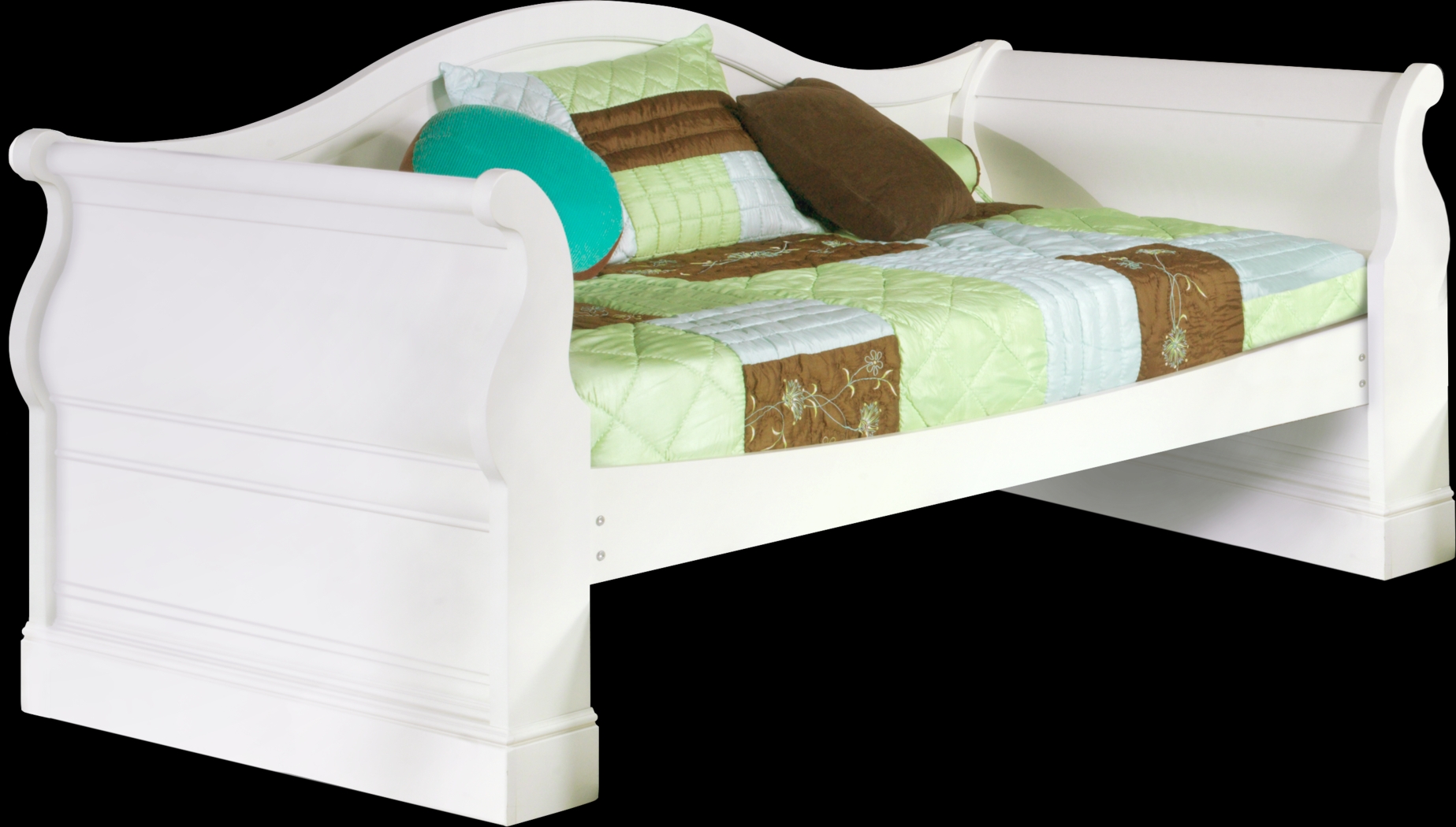 Oberon White 3 Pc Daybed - Thumbnail - Image 1