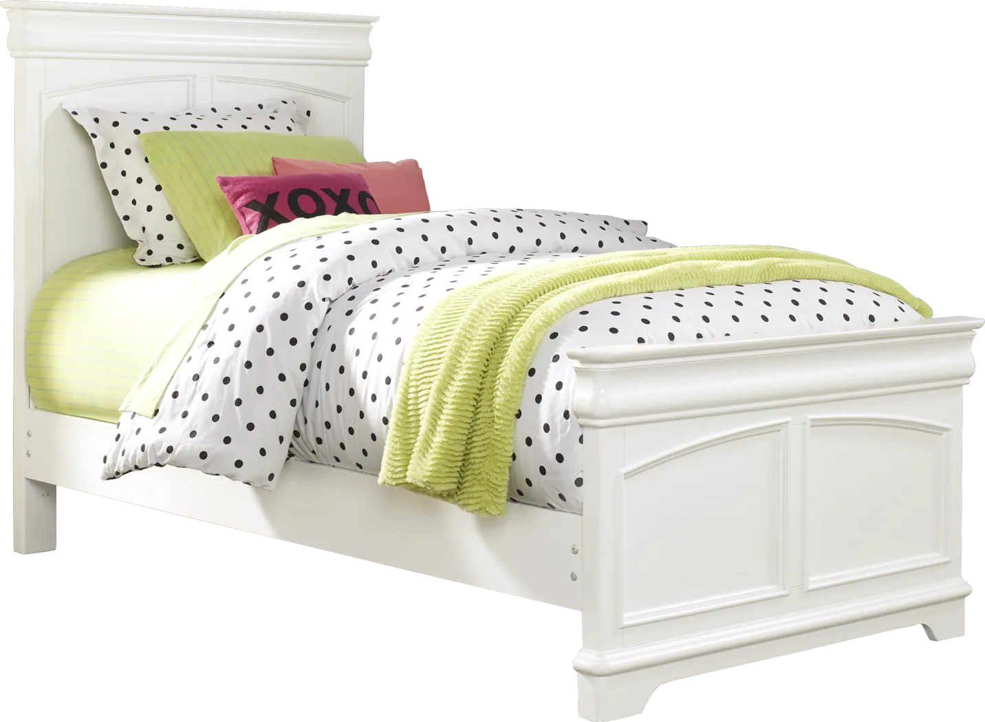 Kids Oberon White 5 Pc Full Panel Bedroom - Thumbnail - Image 3
