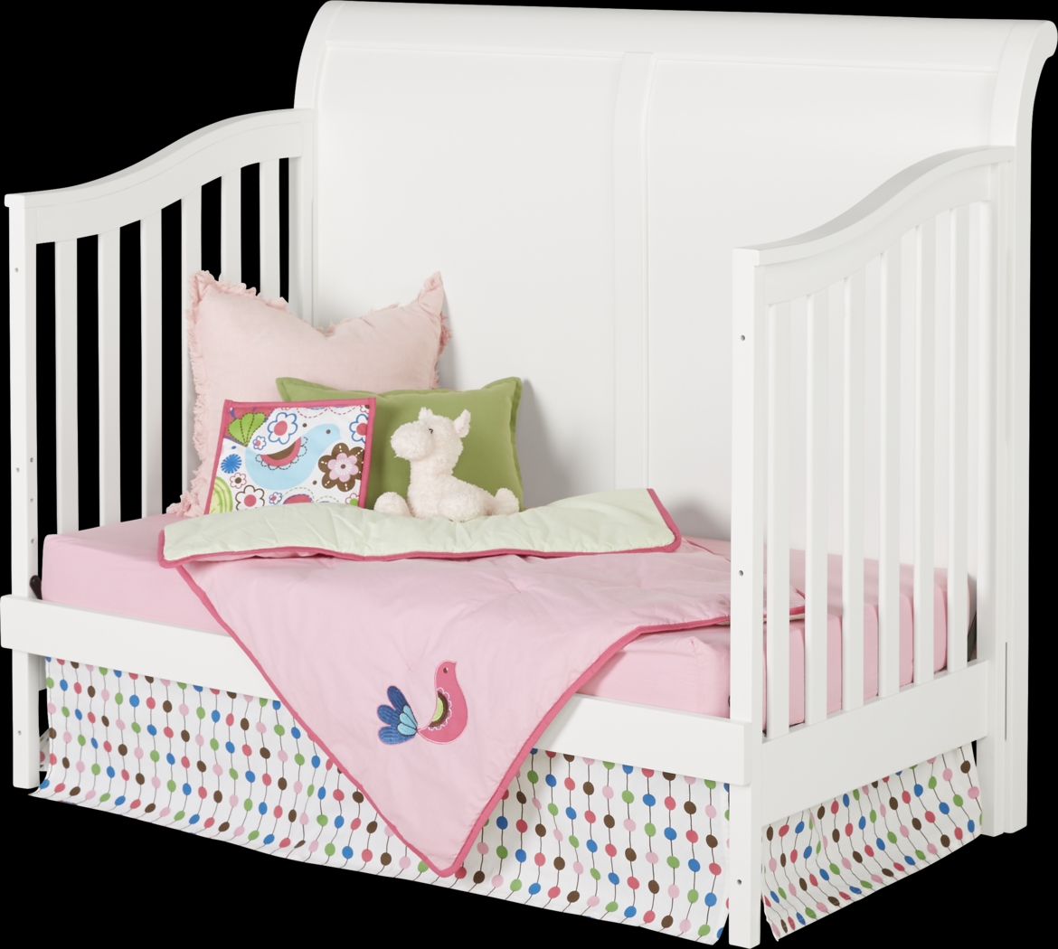 Oberon White Crib - Thumbnail - Image 2