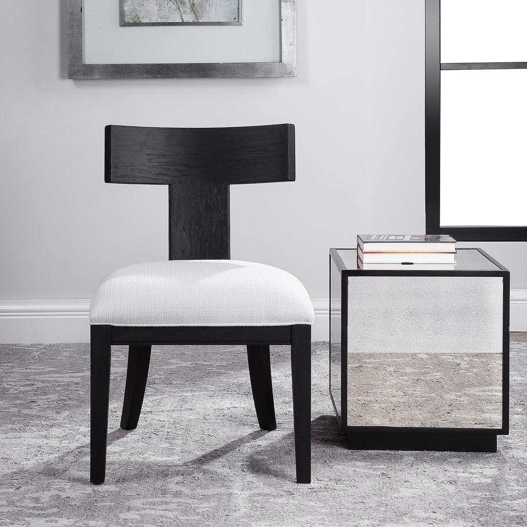 Obregon Black Accent Chair - Thumbnail - Image 4