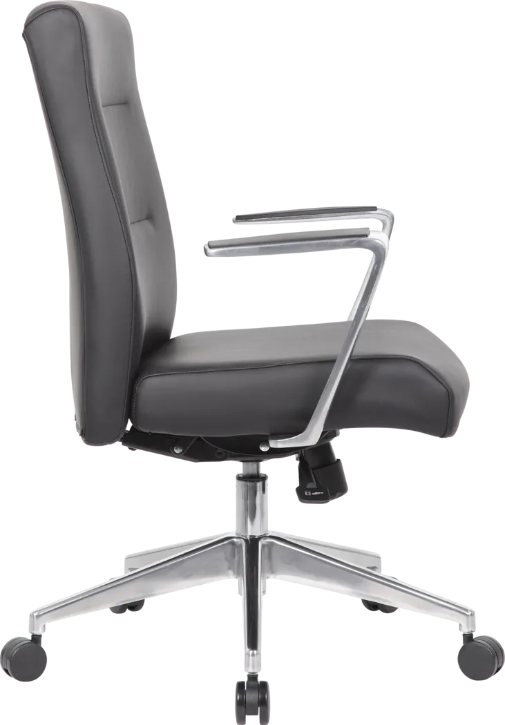 Obuor Black Desk Chair - Thumbnail - Image 6