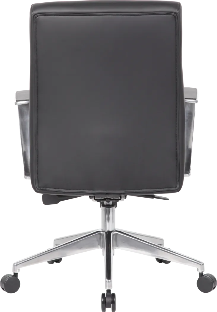 Obuor Black Desk Chair - Thumbnail - Image 7