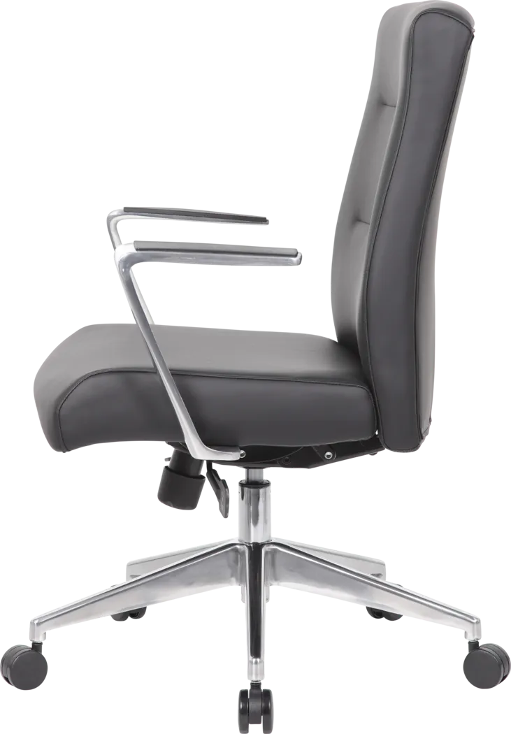Obuor Black Desk Chair - Thumbnail - Image 8