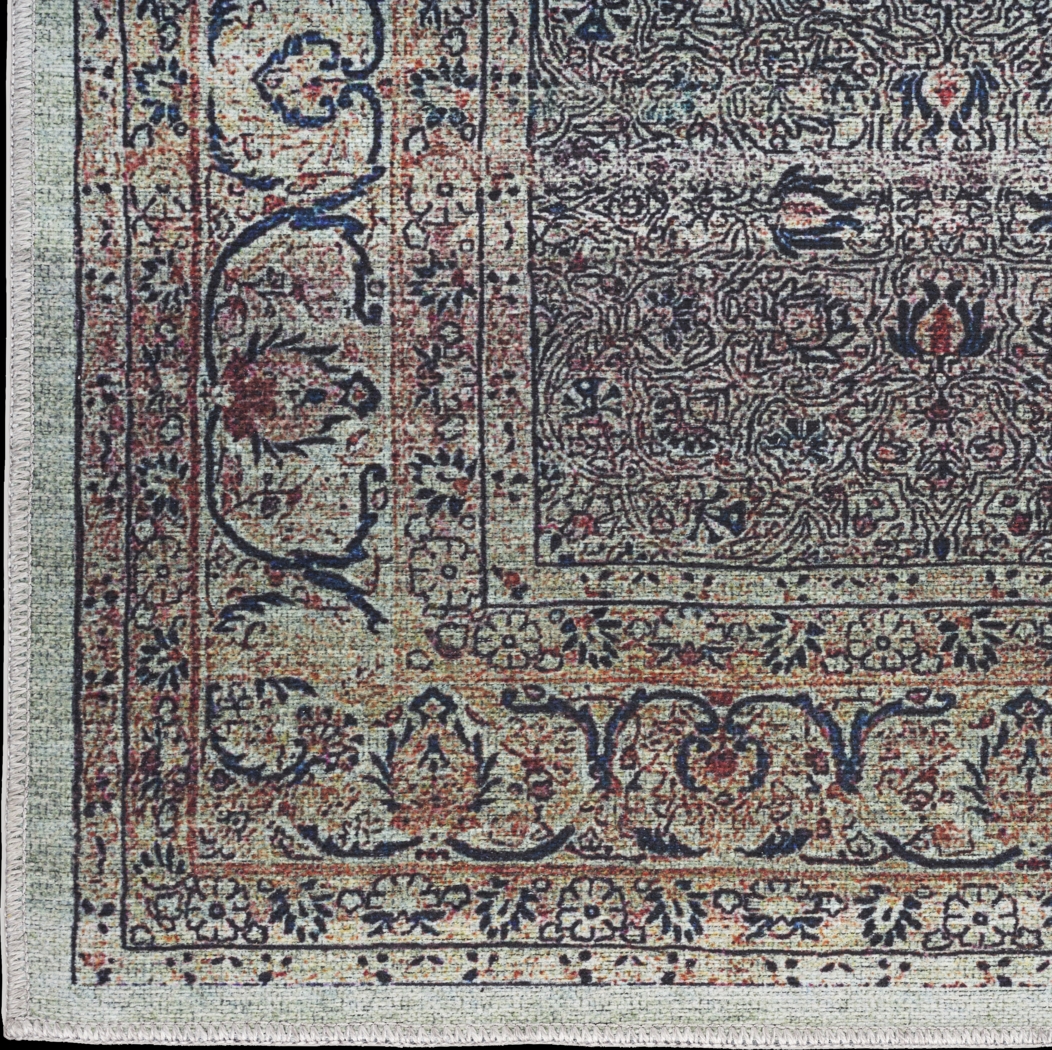 Oceama Green/Multi 5'3 x 7'3 Rug - Thumbnail - Image 7