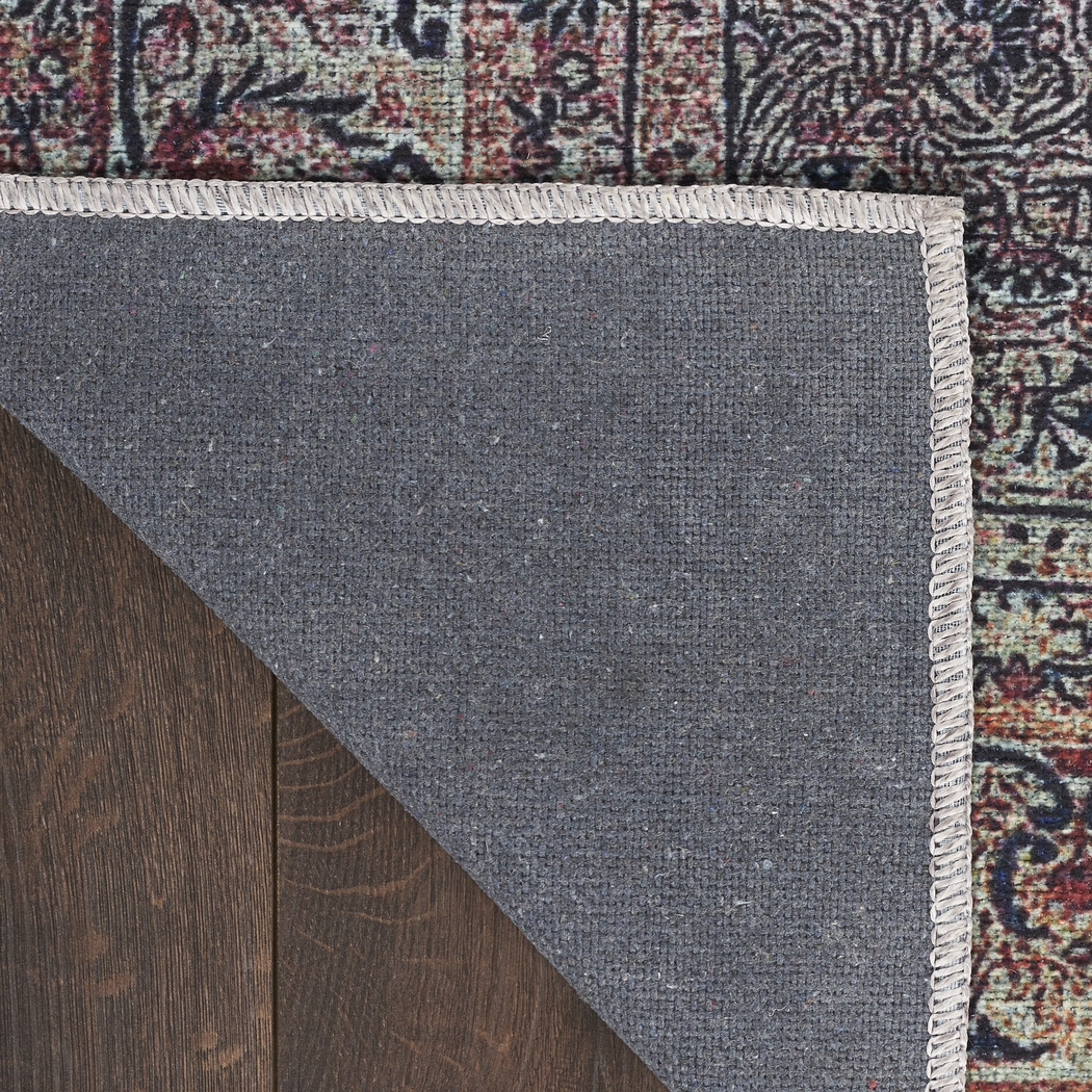 Oceama Green/Multi 5'3 x 7'3 Rug - Thumbnail - Image 8