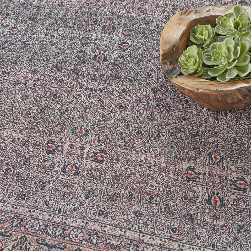 Oceama Green/Multi 7'10 x 9'10 Rug - Thumbnail - Image 4