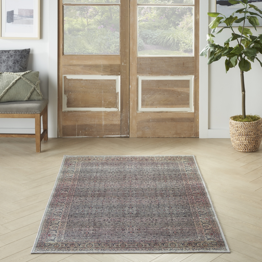 Oceama Green/Multi 9'2 x 12' Rug - Thumbnail - Image 2