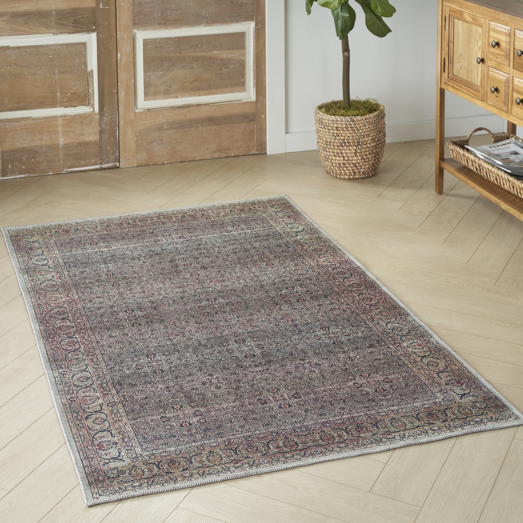 Oceama Green/Multi 9'2 x 12' Rug - Thumbnail - Image 3