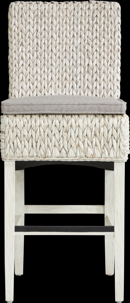 Ocean Bluffs White Barstool - Thumbnail - Image 2