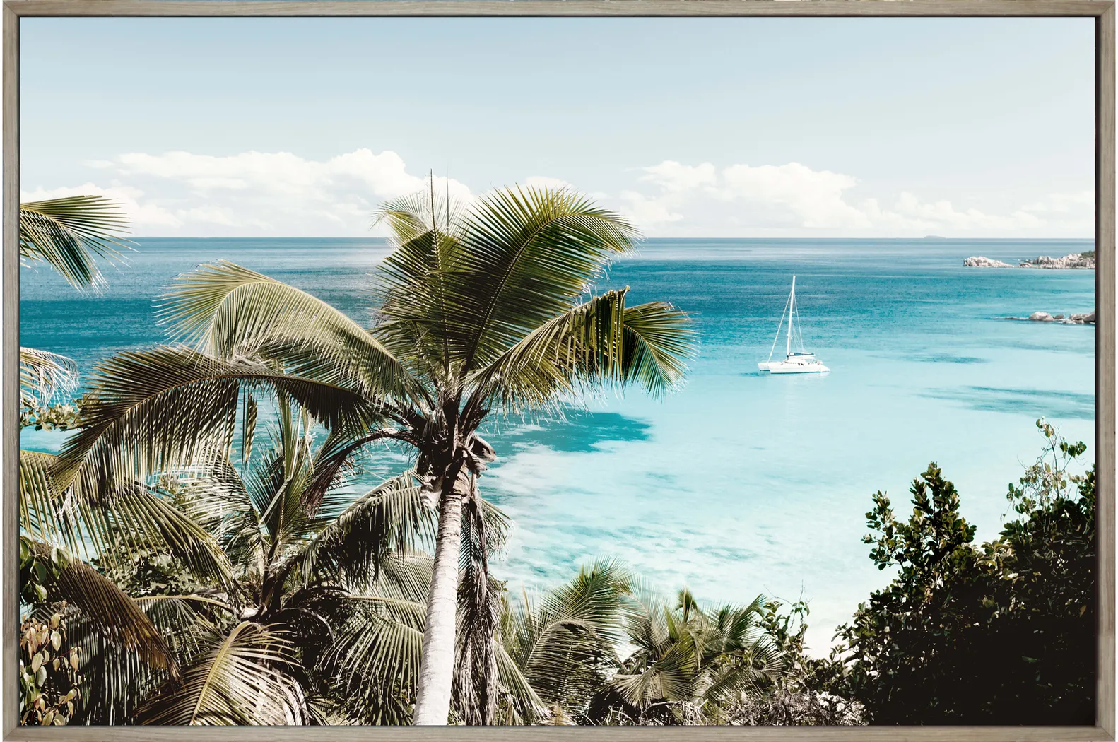 Ocean Breeze Blue Wall Decor - Thumbnail - Image 1