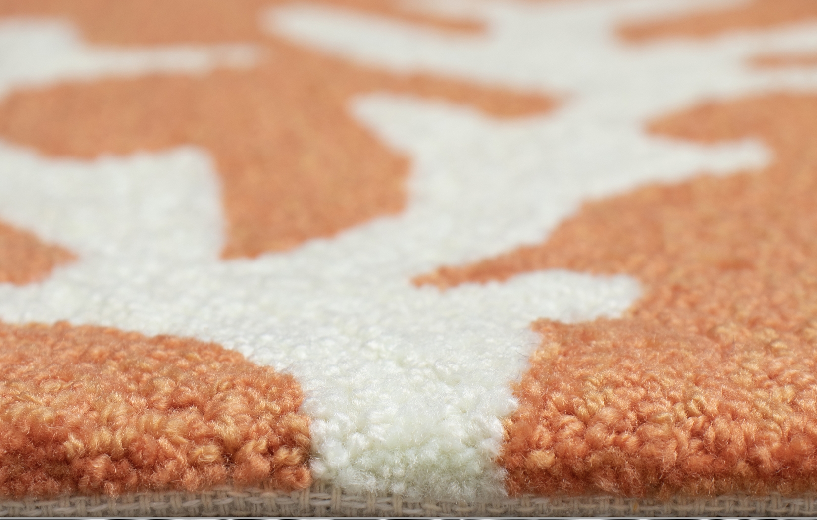 Ocean Flower Orange 7'6 x 9'6 Indoor/Outdoor Rug - Thumbnail - Image 7