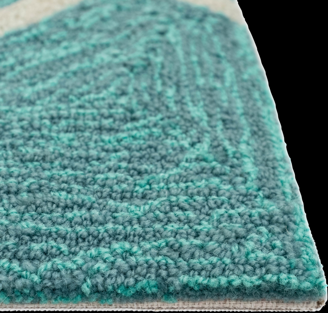 Ocean Gem Blue 7'6 x 9'6 Indoor/Outdoor Rug - Thumbnail - Image 9