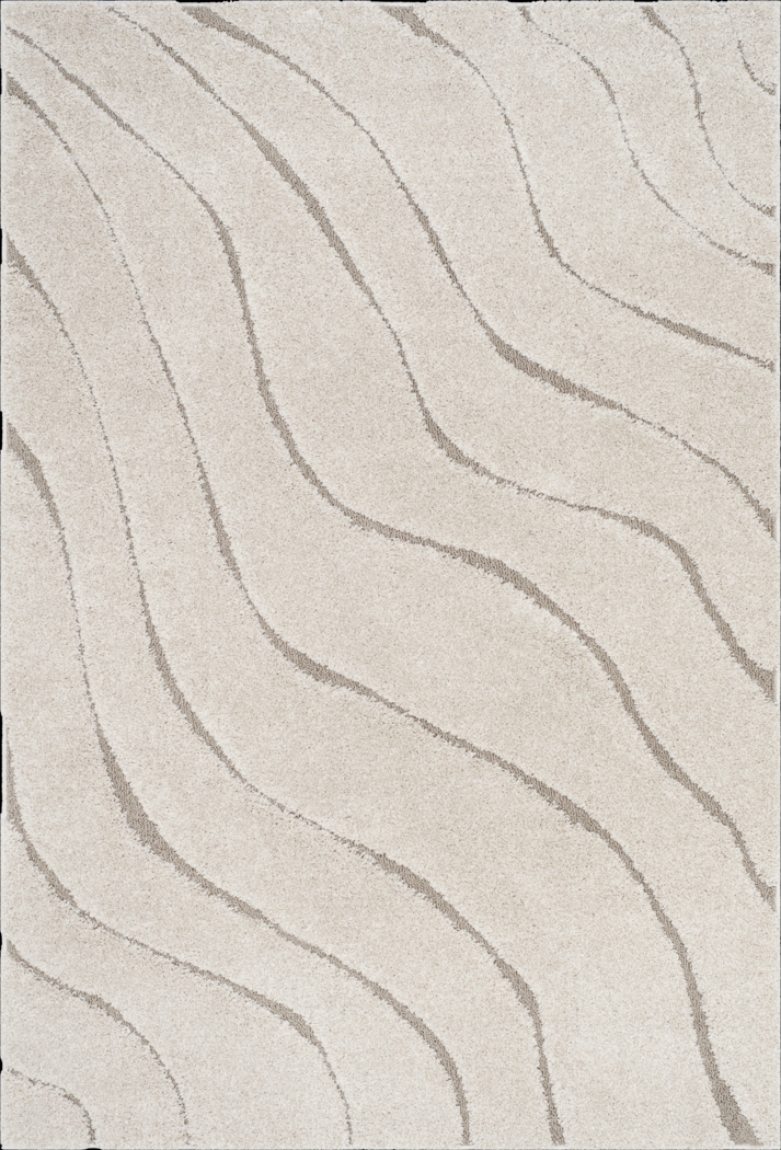 Ocean Gray Beige 5'3 x 7'6 Rug - Thumbnail - Image 1