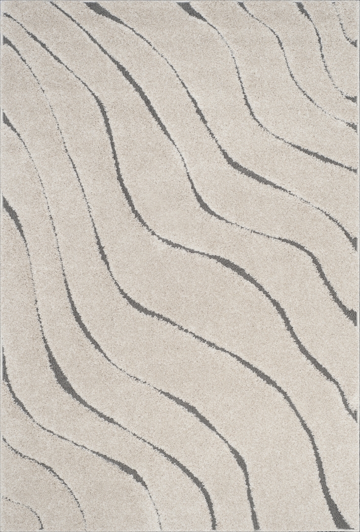 Ocean Gray Gray 5'3 x 7'6 Rug - Thumbnail - Image 1