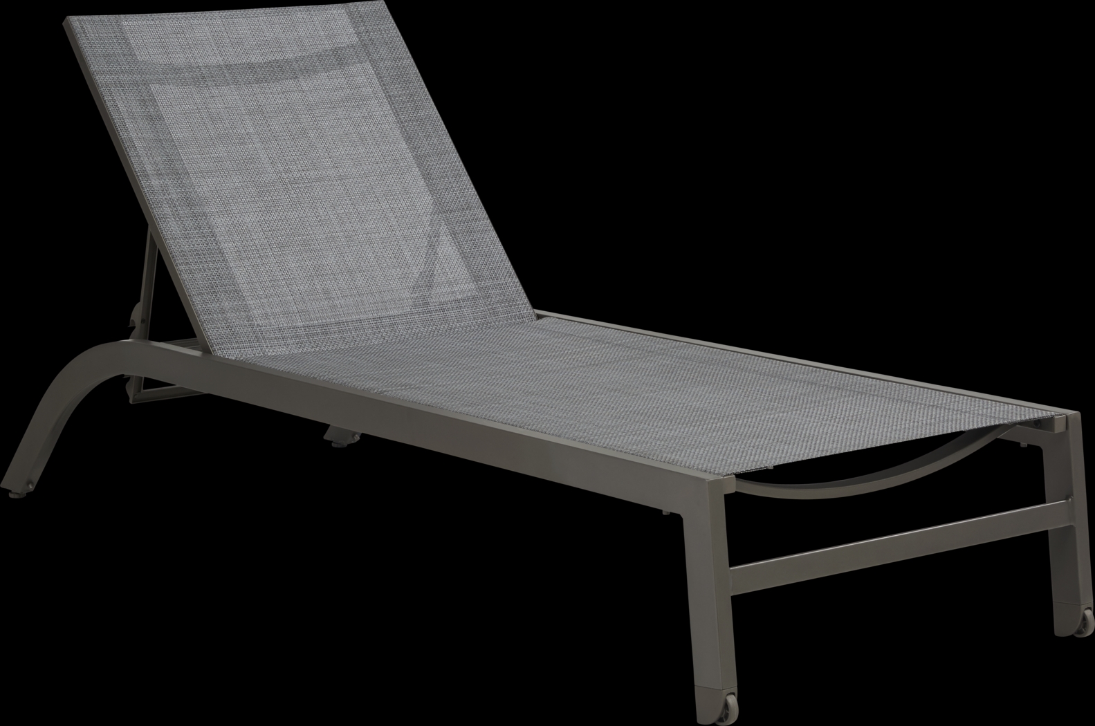 Ocean Tide Gray Outdoor Chaise - Thumbnail - Image 1