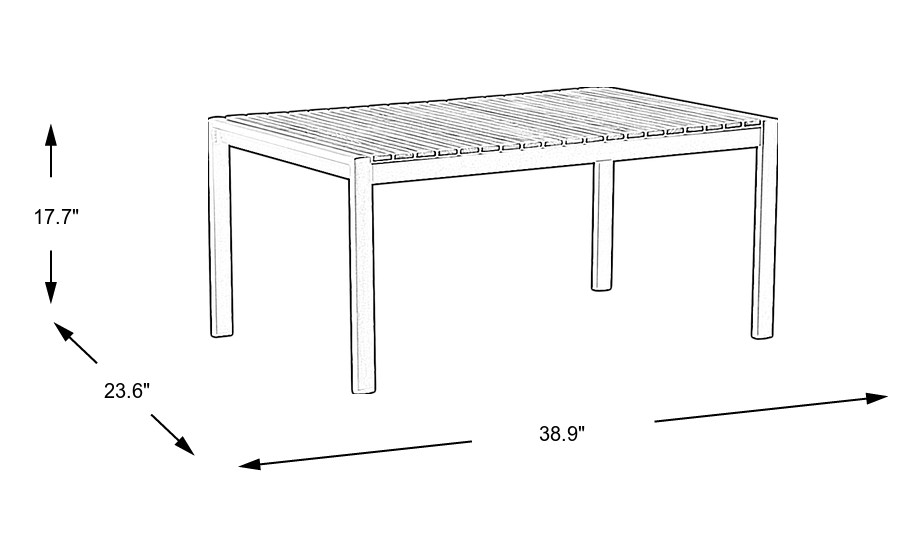 Dimension Image. Please refer to the Dimension Tab on this page for dimension details.