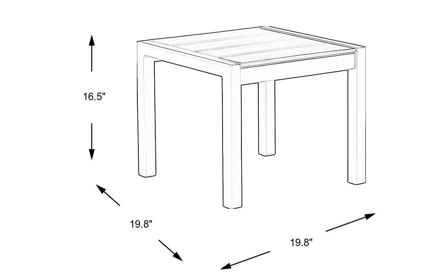 Dimension Image. Please refer to the Dimension Tab on this page for dimension details.