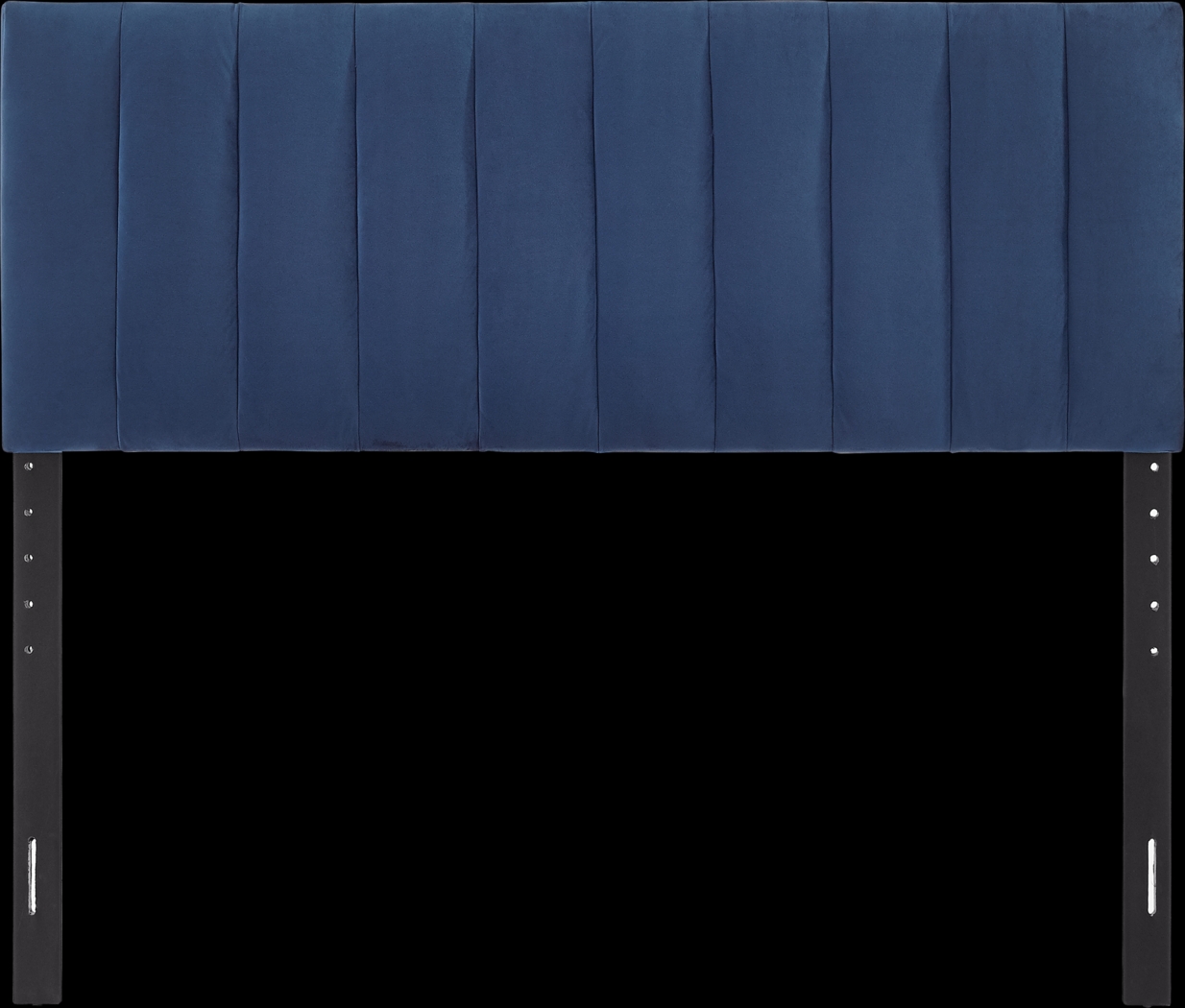 Oceanaire Navy Queen Upholstered Headboard and Bench - Thumbnail - Image 2