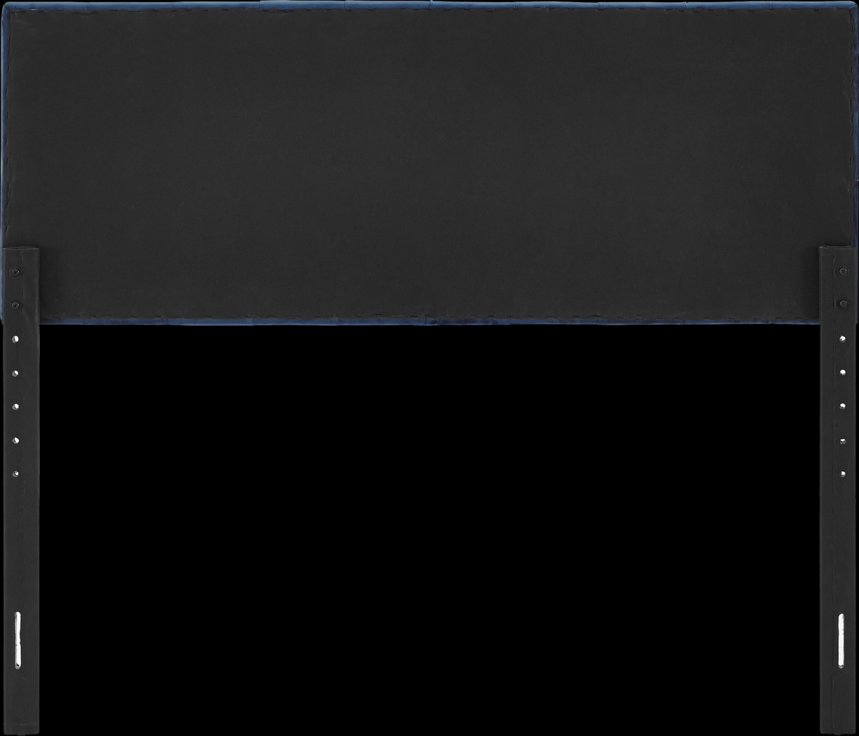 Oceanaire Navy Queen Upholstered Headboard and Bench - Thumbnail - Image 5