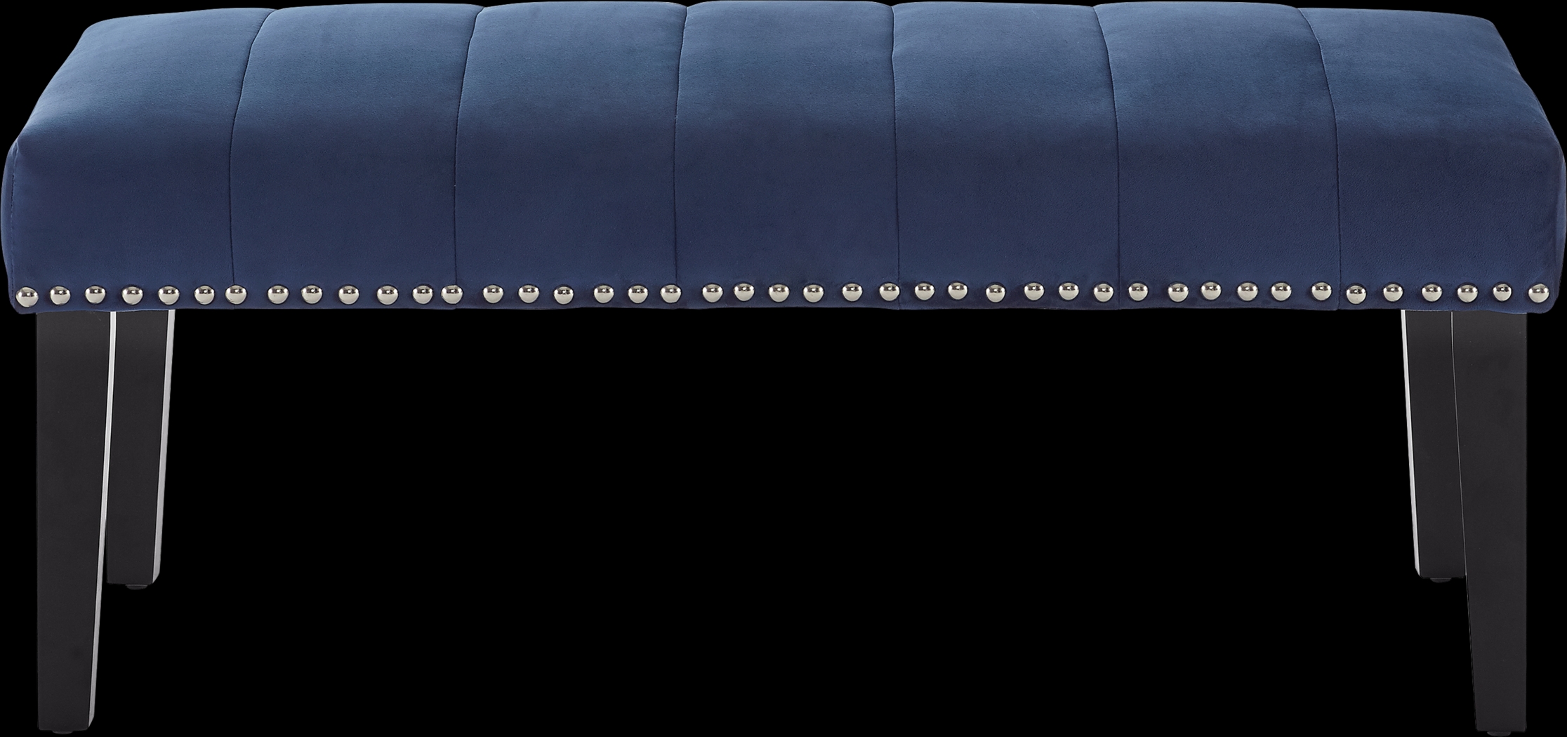 Oceanaire Navy Queen Upholstered Headboard and Bench - Thumbnail - Image 6
