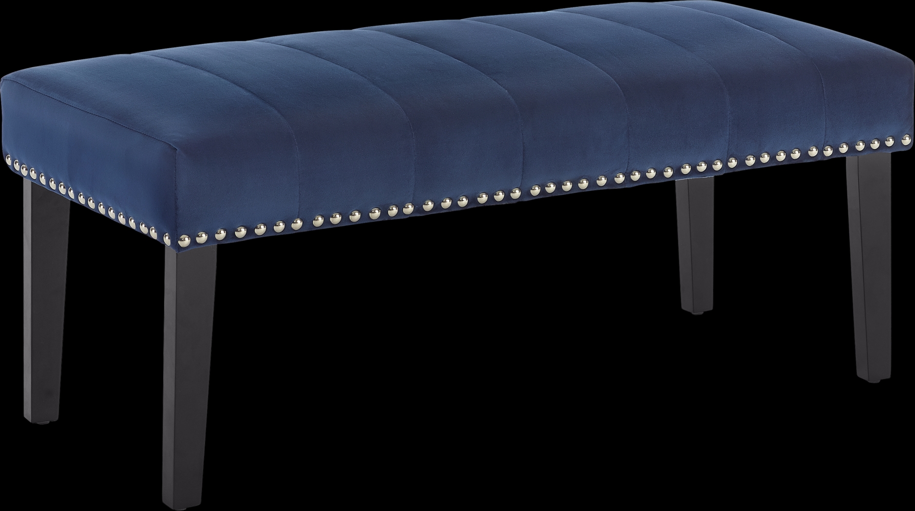 Oceanaire Navy Queen Upholstered Headboard and Bench - Thumbnail - Image 7