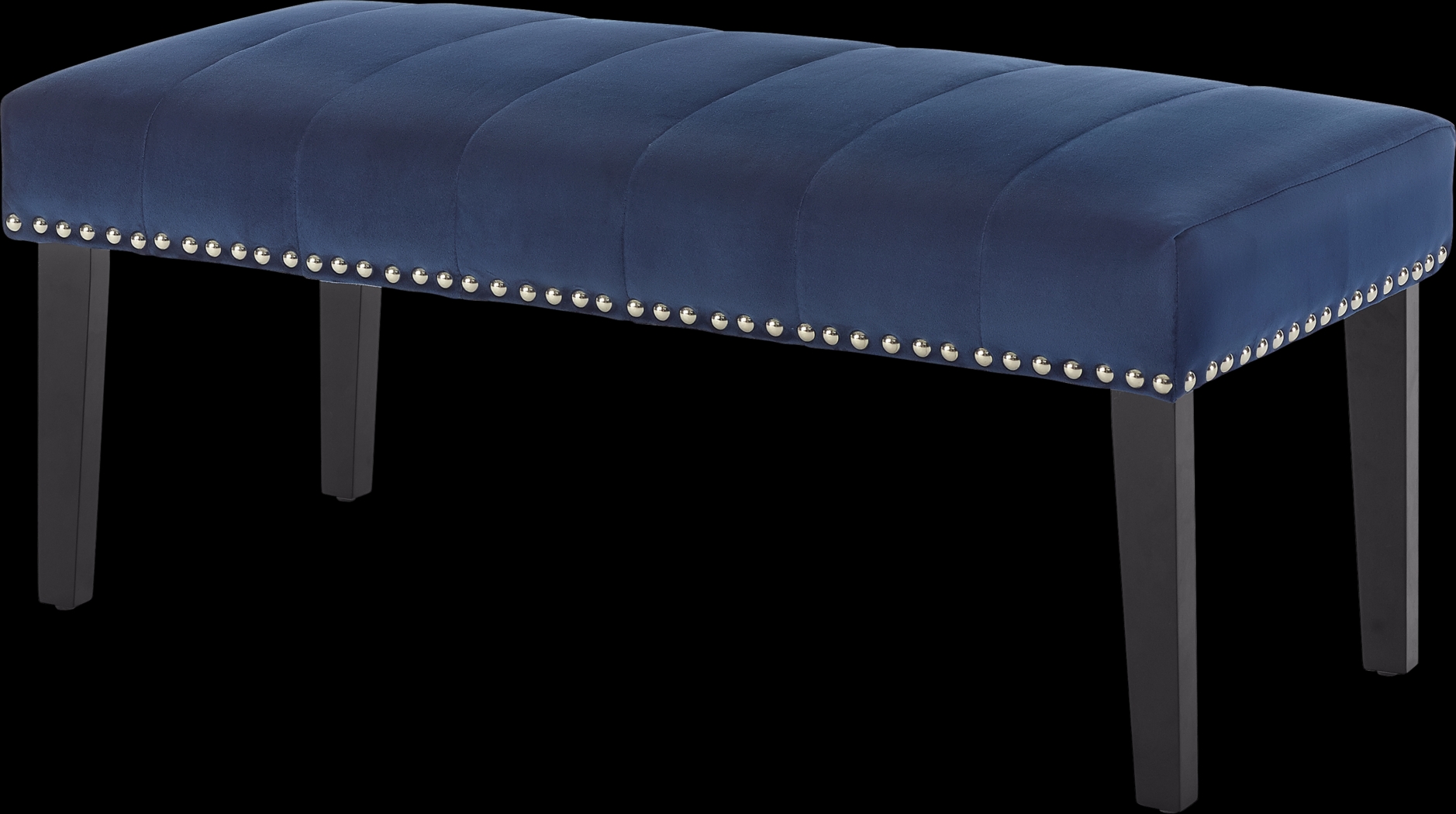 Oceanaire Navy Queen Upholstered Headboard and Bench - Thumbnail - Image 8
