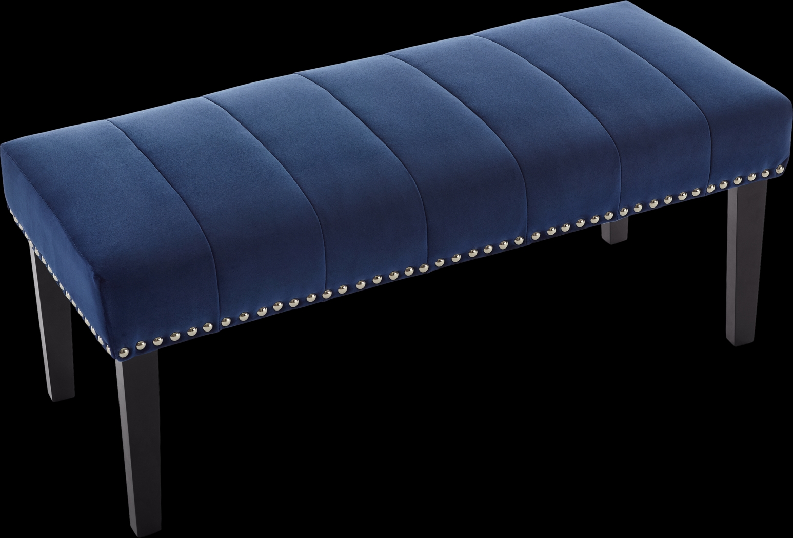 Oceanaire Navy Queen Upholstered Headboard and Bench - Thumbnail - Image 9