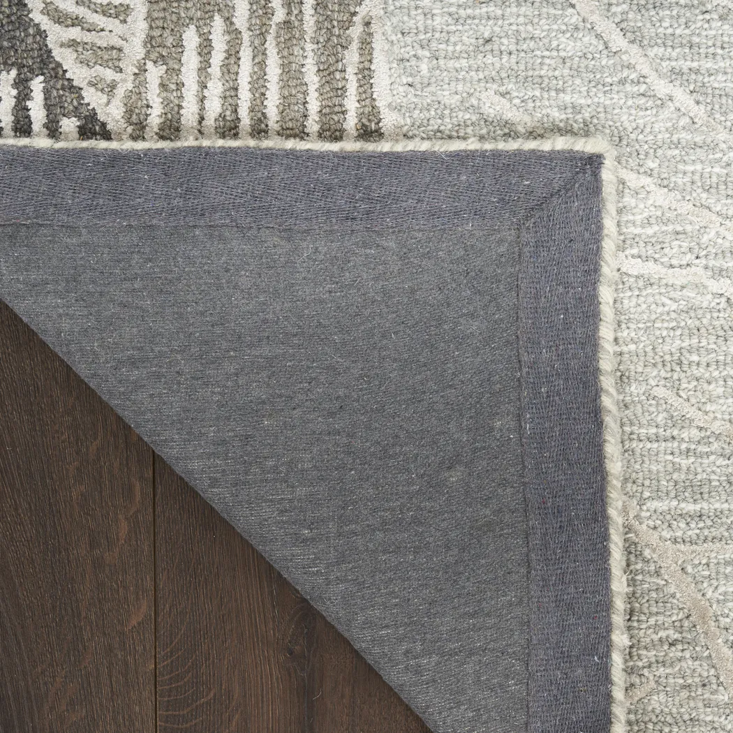 OCEANIC GRAY 2'3 x 7'6 RUG - Thumbnail - Image 4